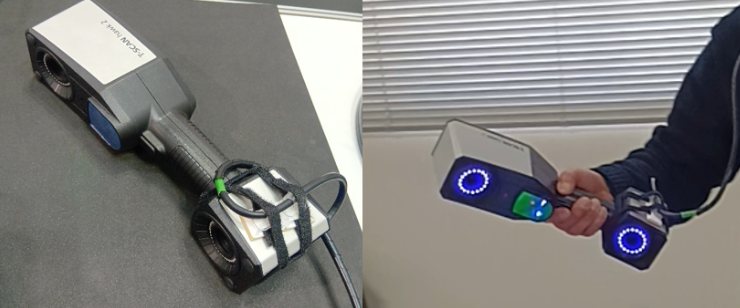 非接触レーザー式3Dスキャナー(3次元測定器)